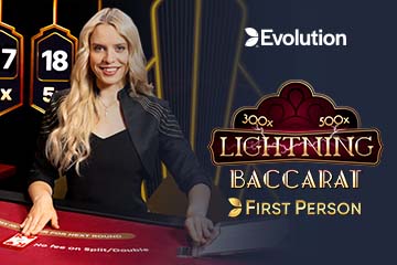 Spela First Person Lightning Baccarat