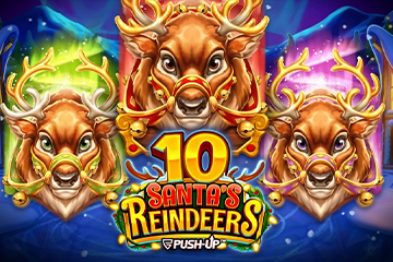 10 Santa's Reindeers från Push Gaming