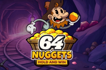 64 Nuggets: Hold and Win på ett nätcasino