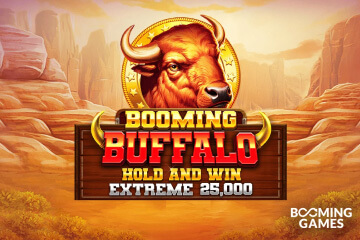 Booming Buffalo Hold and Win Extreme 25,000 från Booming