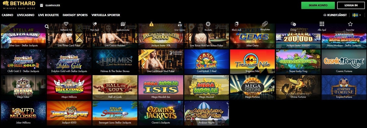 Bethard casino