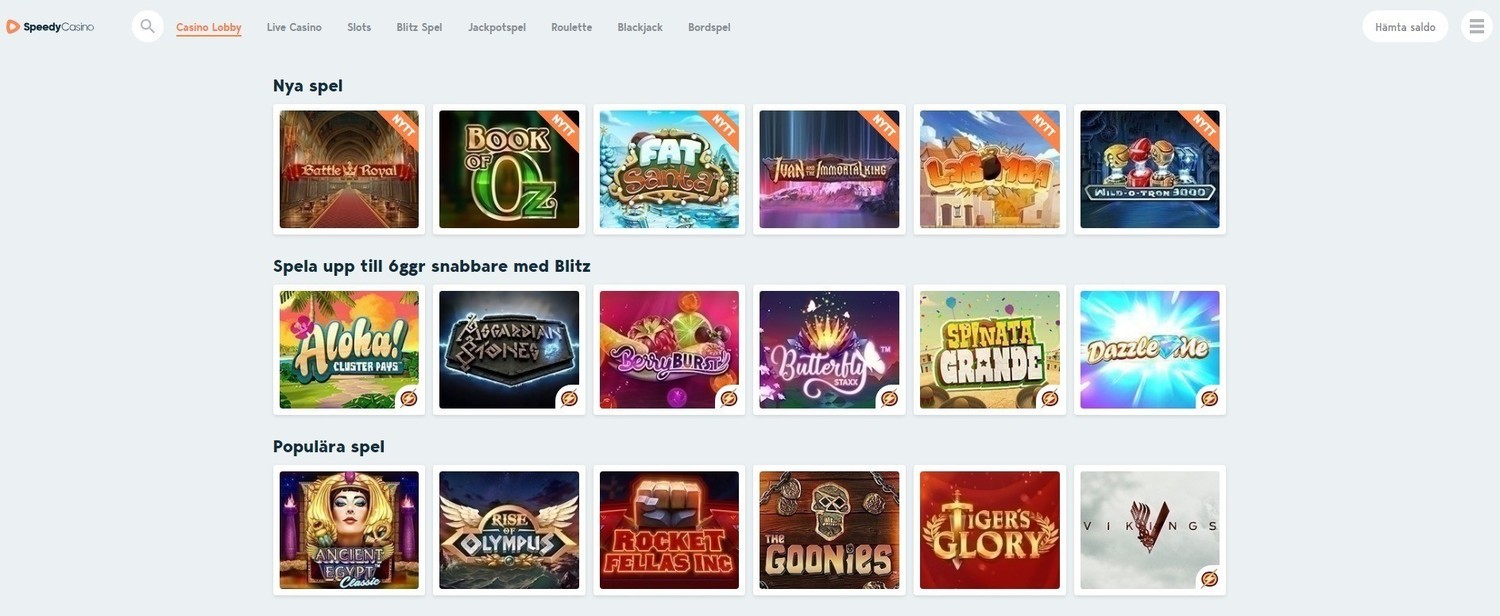 Speedy casino