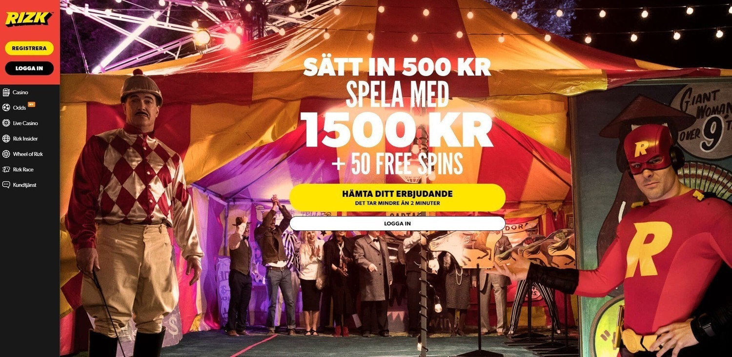 Rizk Casino bonusar