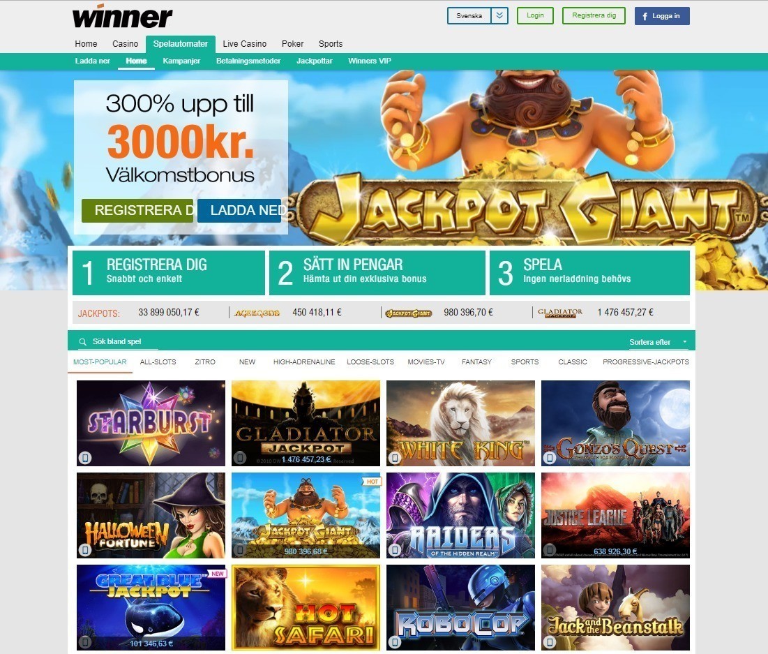 Winner online casino