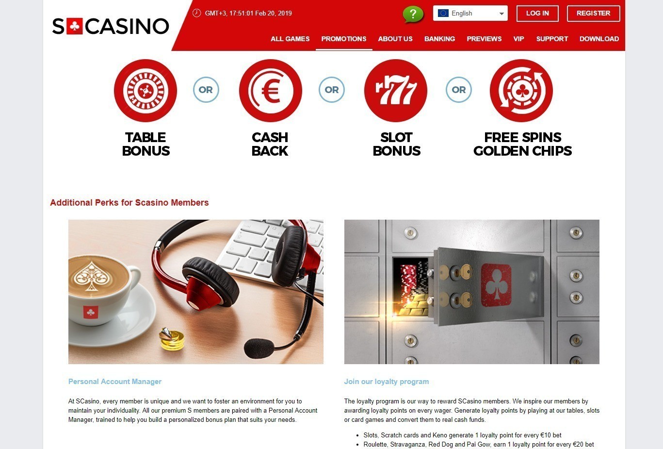 SCasino bonusar