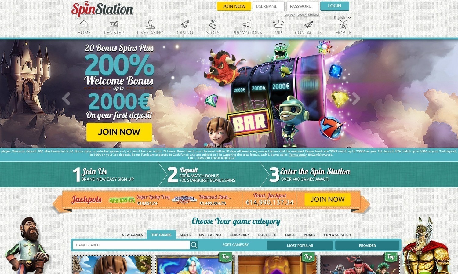 Spinstation Casino recension