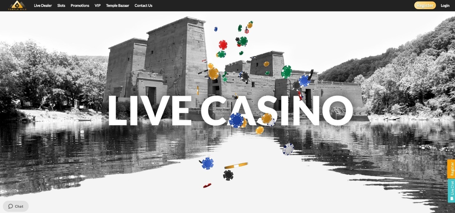 Live Casino Temple Nile