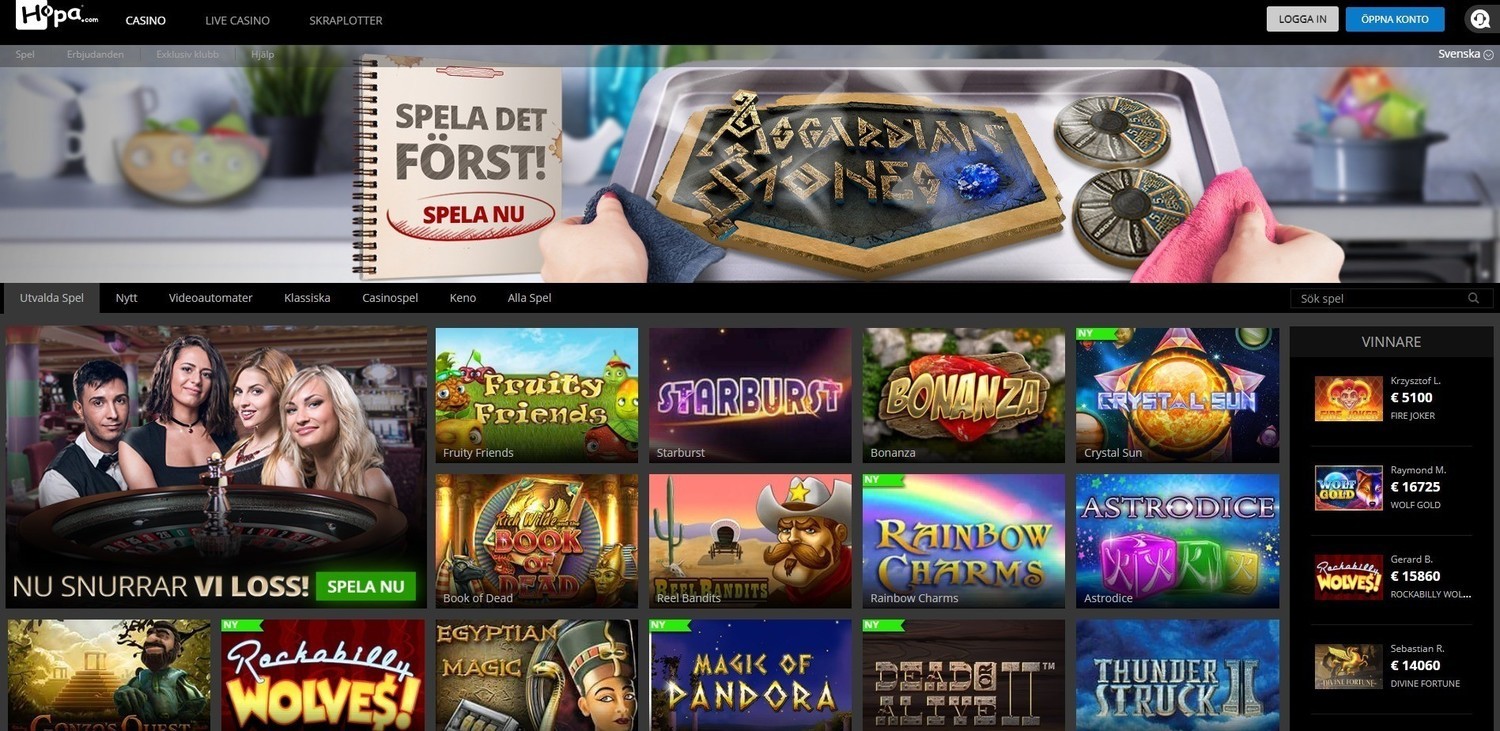 Recension Hopa Casino