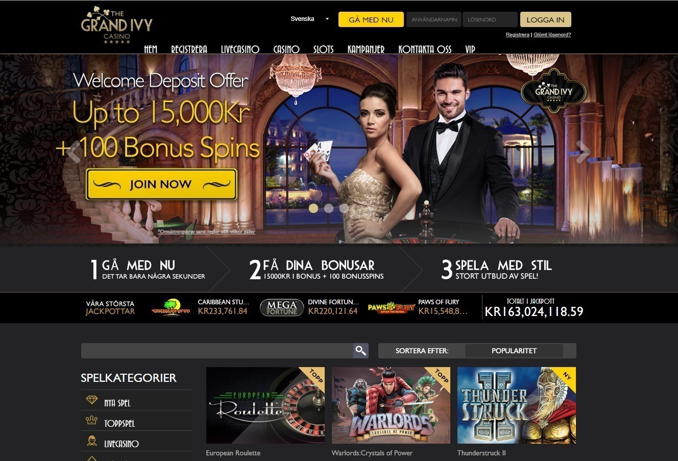 Grand Ivy Casino online
