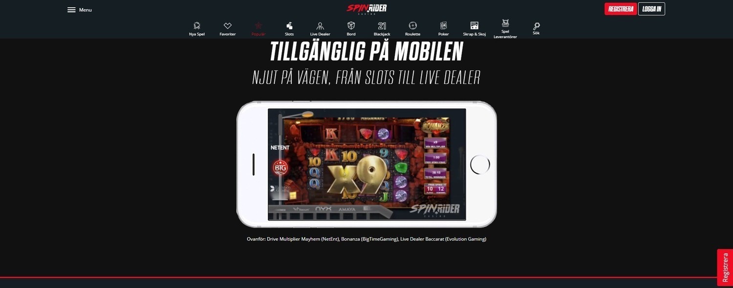 Spinrider Mobile